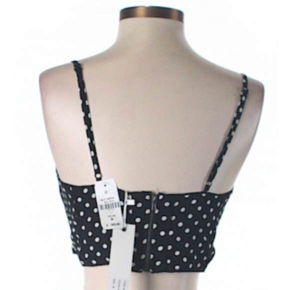 CLEARANCE Millau Polka Dot Bustier Bralette Top - Picture 2 of 3
